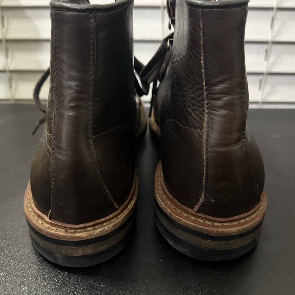 Allen Edmonds Higgins Mill Chromexcel Natural Tan Size 9 - Picture 7 of 10